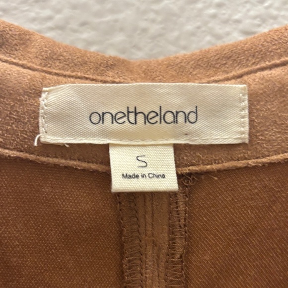 Brown Fringe Poncho - Picture 3 of 3